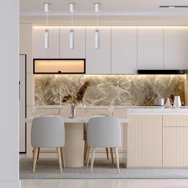 Csillár zsinóron NEO 1xGU10/8W/230V fehér