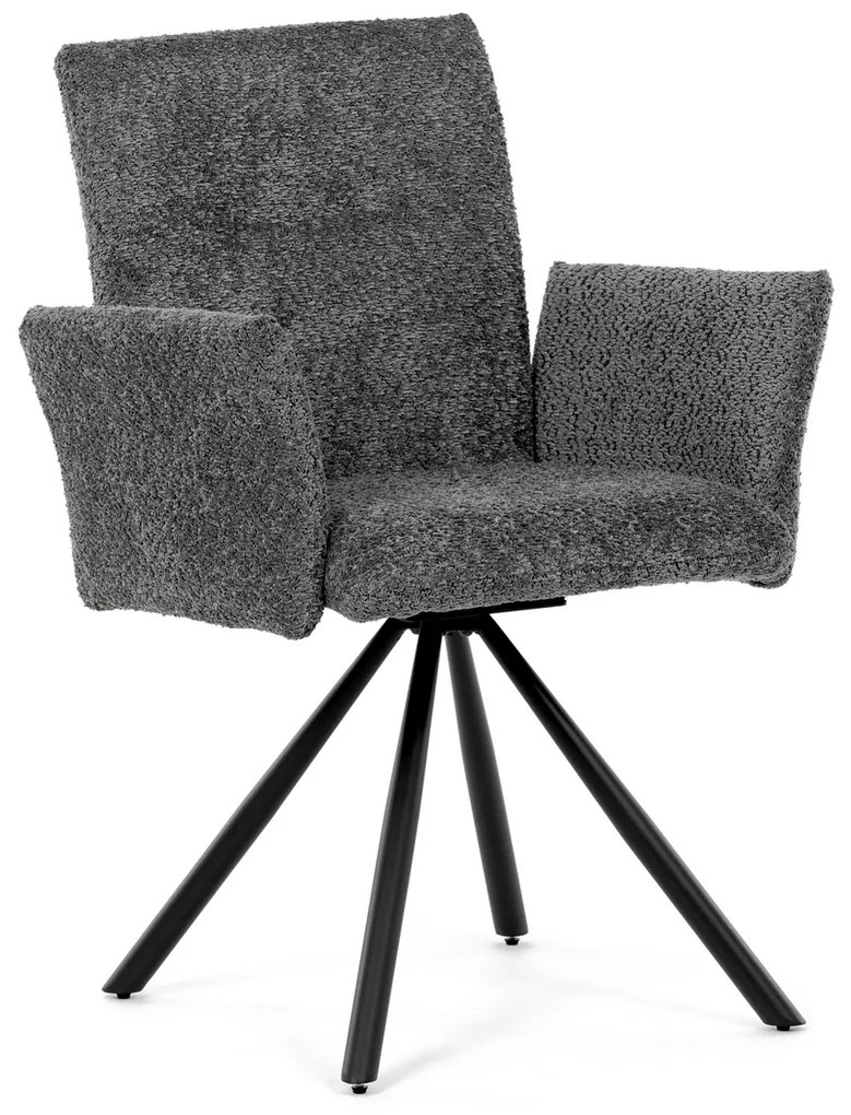 Étkezőszék szett visszahúzható mechanizmussalDCH-W1117 GREY2, 2 db