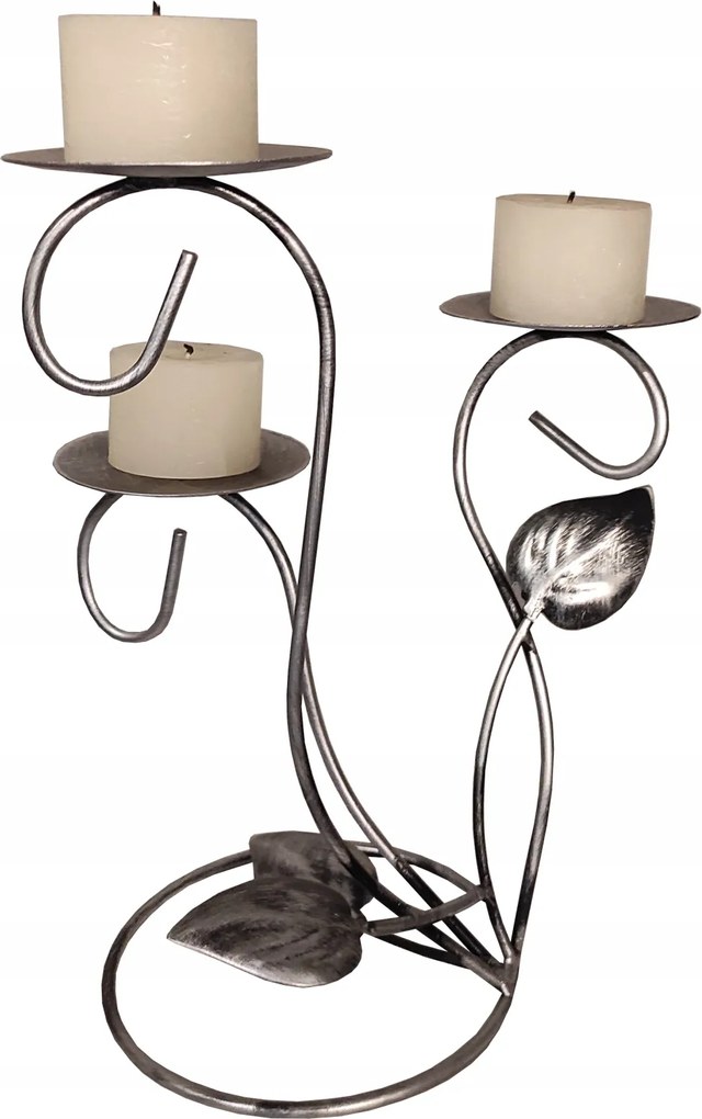 Állvány lampion gyertyatartó asztal ház kert fém