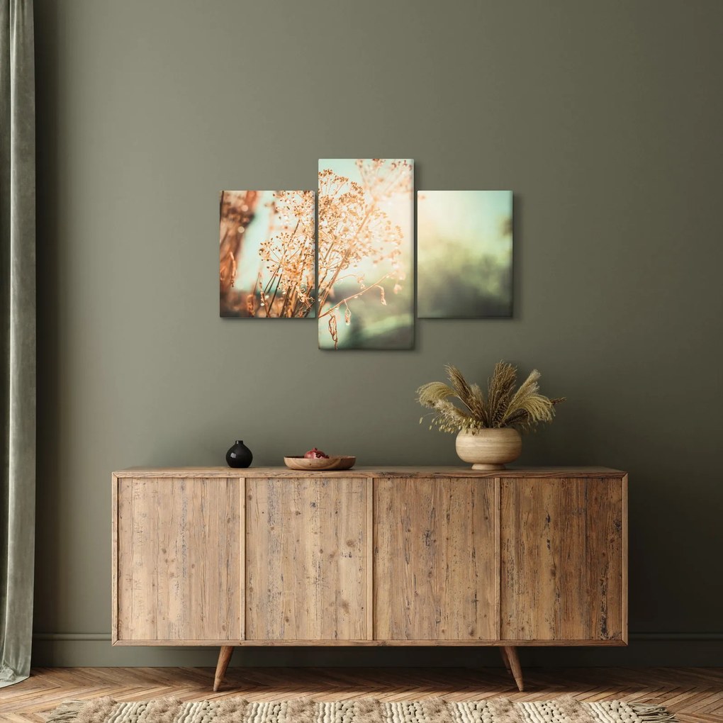 Kép - Réti növények (90x60 cm)