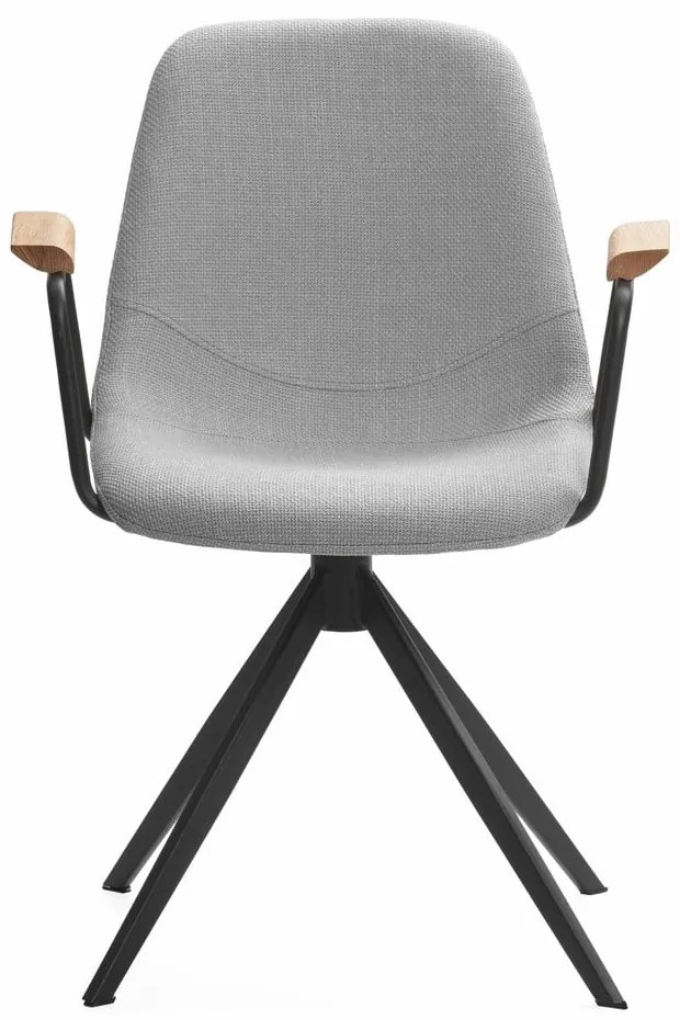 Világosszürke étkezőszék szett 2 db-os Tali – Marckeric