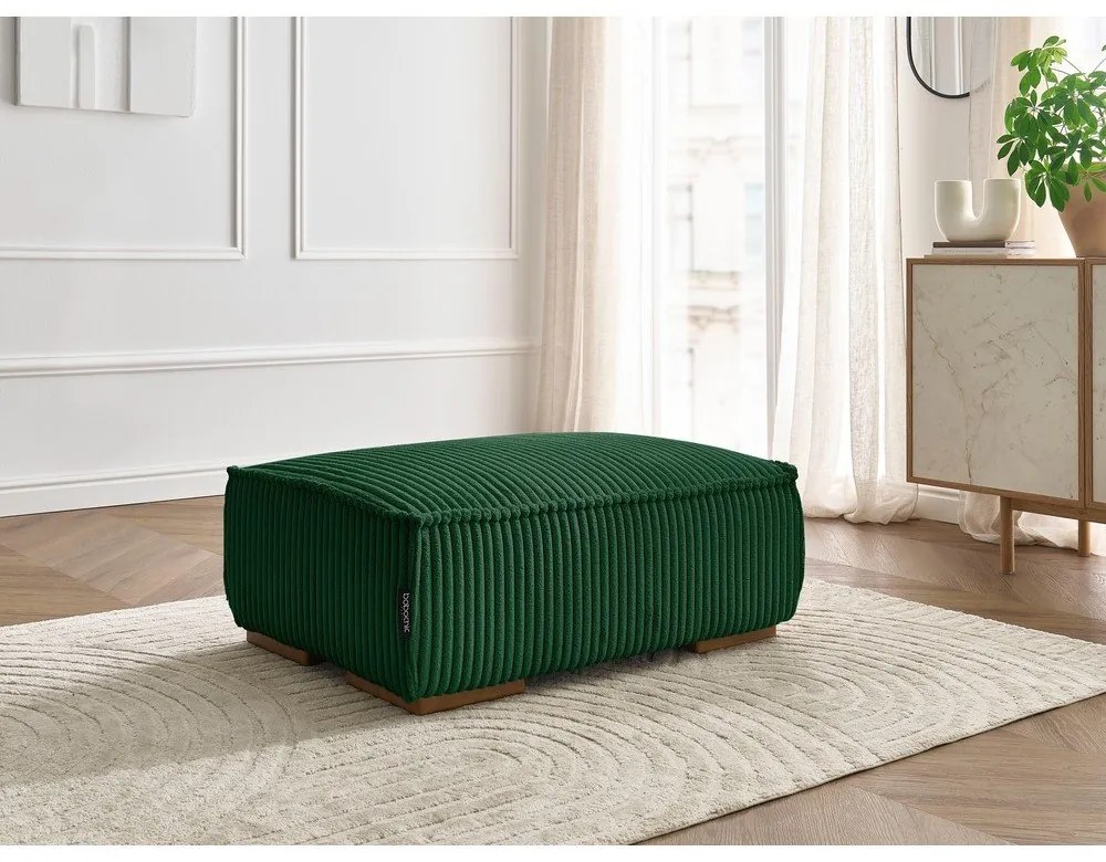 Zöld kordbársony lábtartó Chelsea – Bobochic Paris