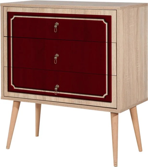 Trio komód, 80 cm – TR869VEL3437