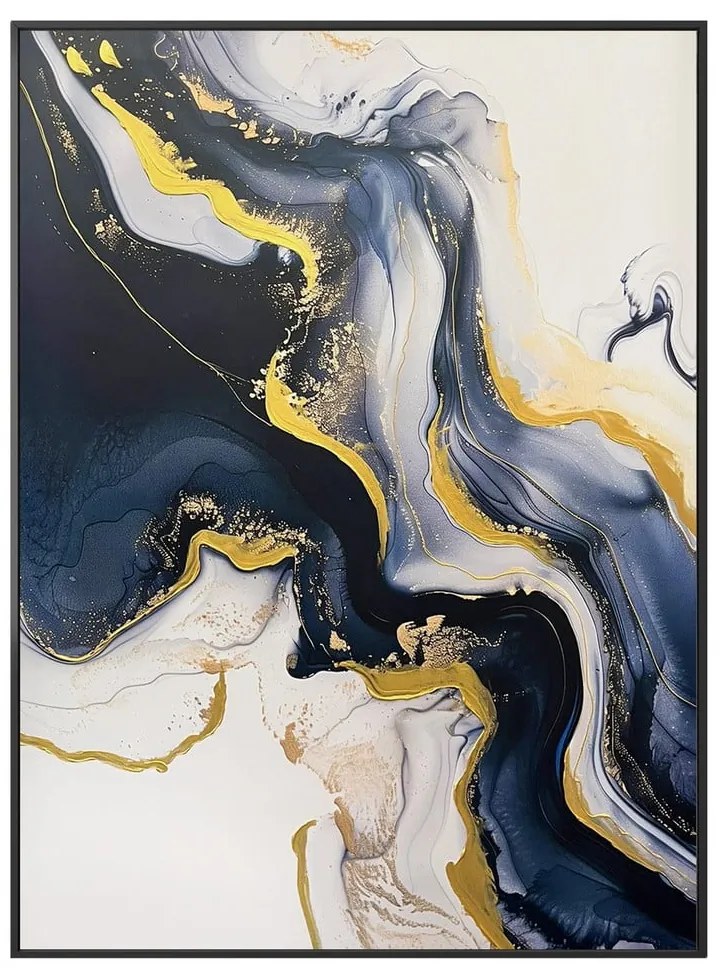 Kép kézzel festett részletekkel 70x100 cm Sky – Styler