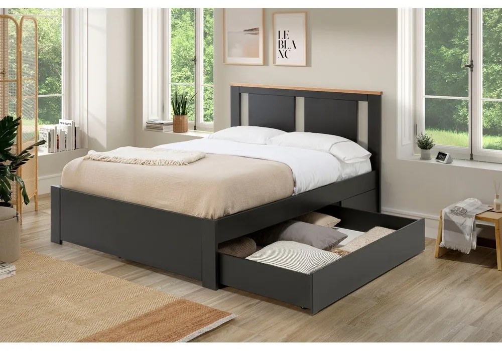 Enara antracitszürke fiók, 137 x 147 cm - Marckeric