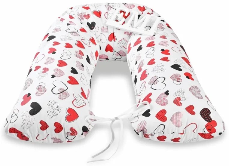 EMI Lulu szivecskés kismamapárna