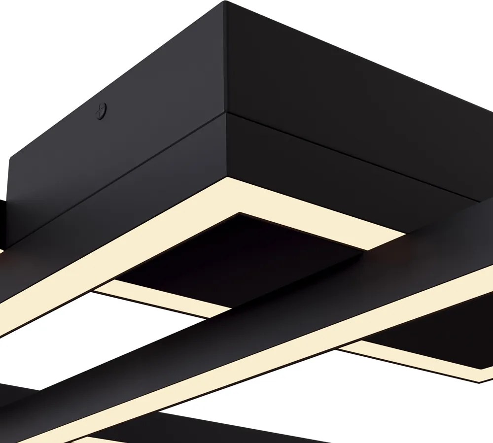 MAYTONI MOD016CL-L80BK Modern LED Mennyezeti Lámpa Fekete LED IP20
