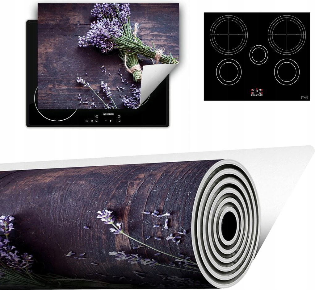 Vinyl Szőnyeg A Konyhába Több Hely 70x52 levendula fa