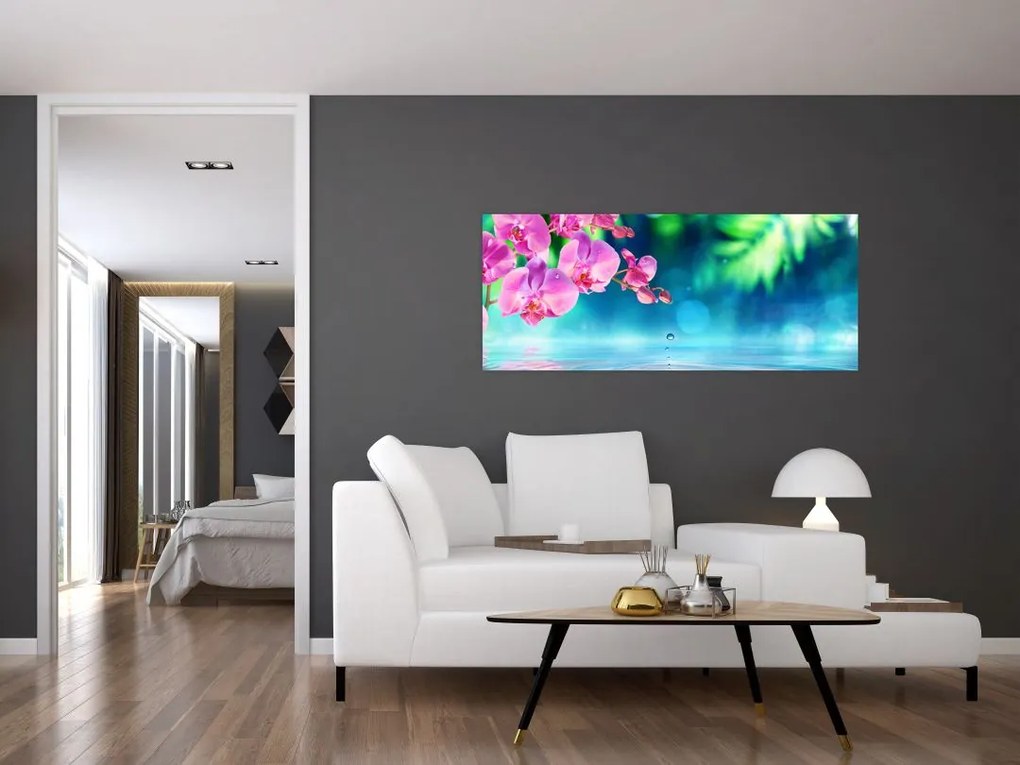 Kép - Orchidea (120x50 cm)