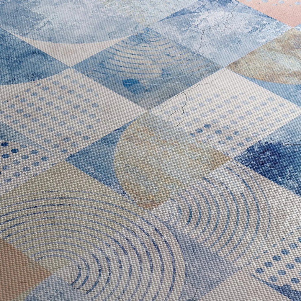 Kép - Geometrikus formák a falon (120x50 cm)