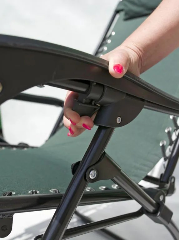 ROJAPLAST Kerti szék összecsukható 2320 OXFORD sötétzöld