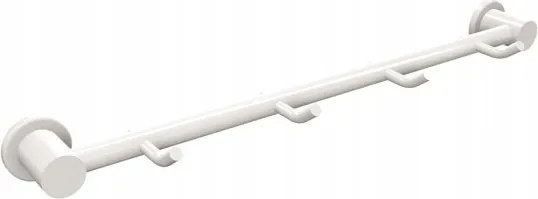 Akasztó 4 kampós fehér Andex Sanibella 512B