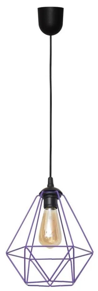 Csillár zsinóron KARO 1xE27/15W/230V