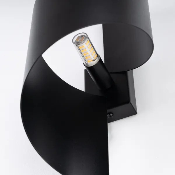 Sollux SL.1309 - Fali lámpa TALASSA 1xG9/8W/230V fekete