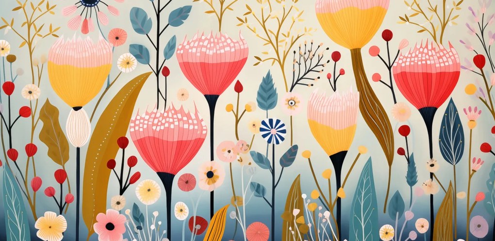 Poszter 91,3x44,5cm Álmok kertje