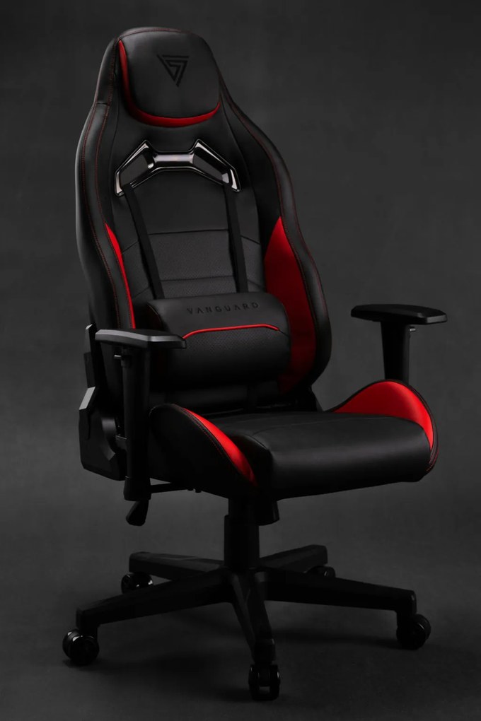 Gamer szék SENSE7 Vanguard fekete és piros