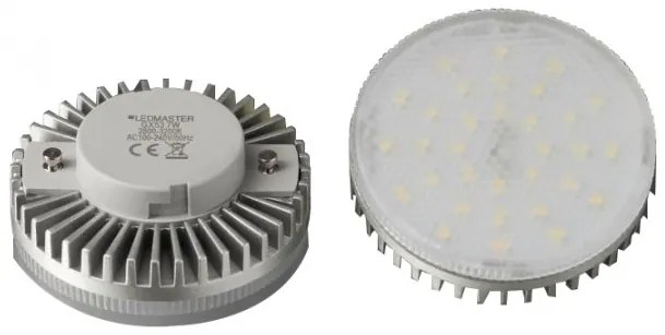 LEDmaster Prémium GX53-as foglalatú 7W-os SMD LED-es meleg fehér izzó