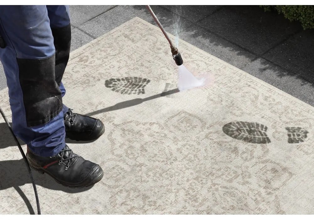 Tilos bézs kültéri szőnyeg, 160 x 230 cm - NORTHRUGS