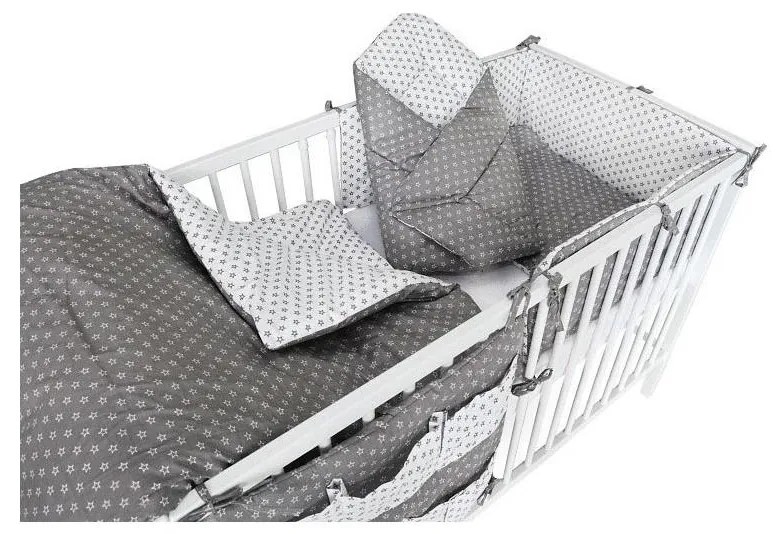 COSING - 10 részes újszülött szett Sleeplease szürke/fehér