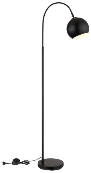 Globo 24779B - Állólámpa BENNO 1xE27/60W/230V fekete