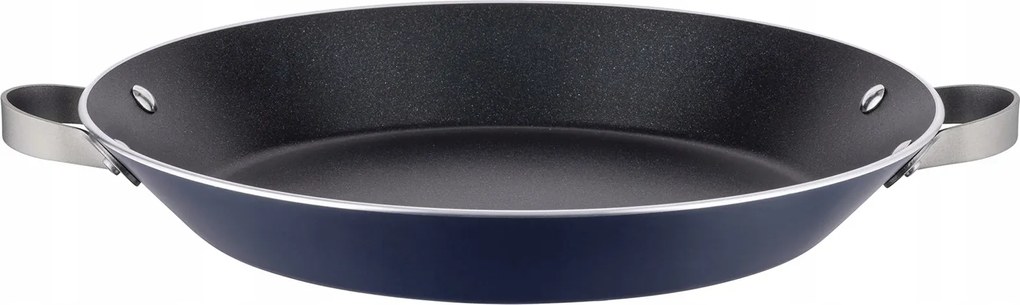 Alessi Tama Alumínium serpenyő két fogantyúval 32 cm sötétkék