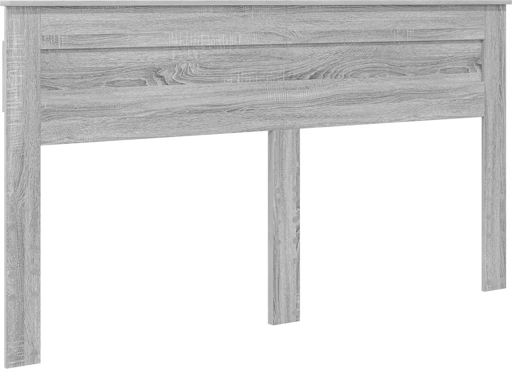 vidaXL Fejtámla Szürke Sonoma 200 cm Faanyag