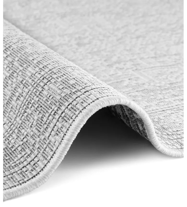 Szürke-elefántcsont színű kültéri-beltéri szőnyeg 120x170 cm Duet Kona – NORTHRUGS