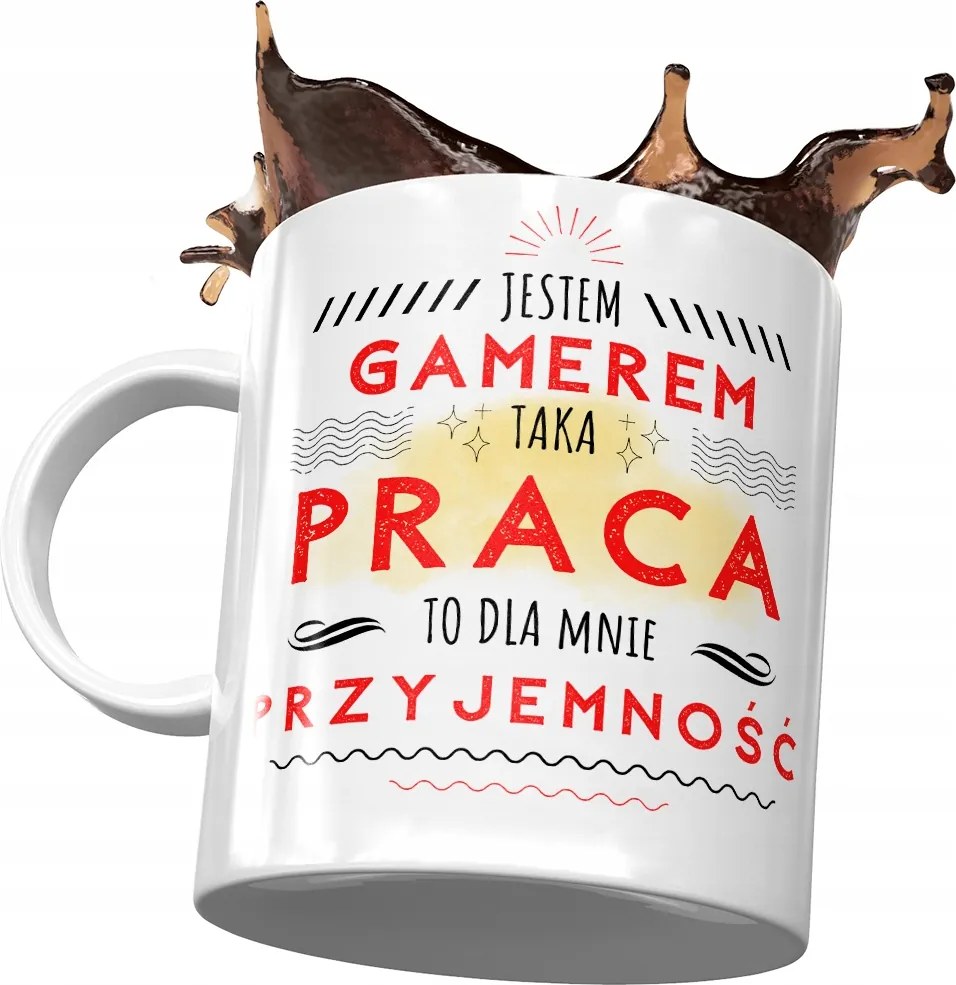 Bögre Játékosoknak Az ilyen munka öröm Ajándék Nyomtatott Fotóval