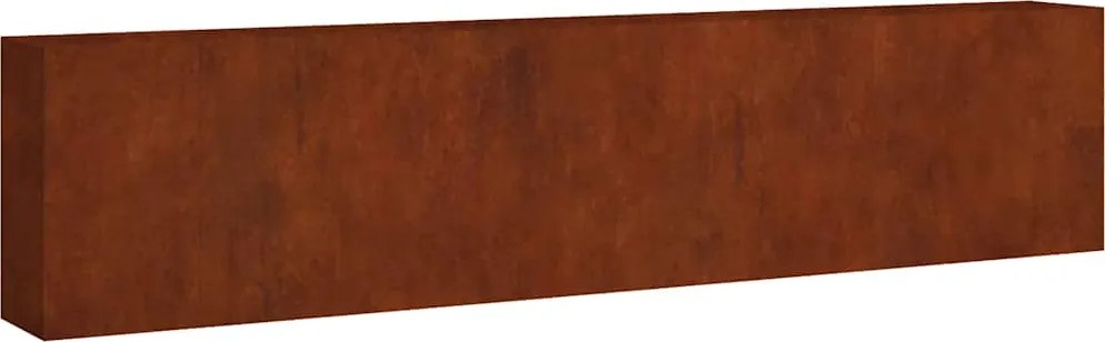 vidaXL corten acél kerti magaságyás 360x40x80 cm