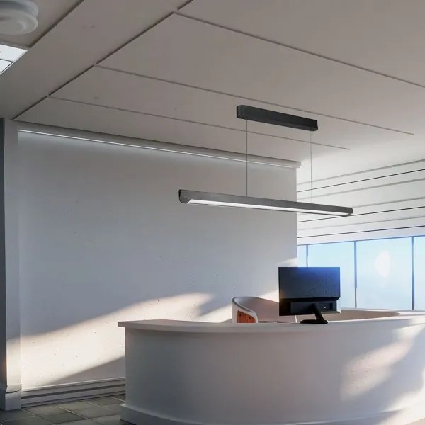 LED csillár kábelre 36W 230V 3000/4000/6400K antracit