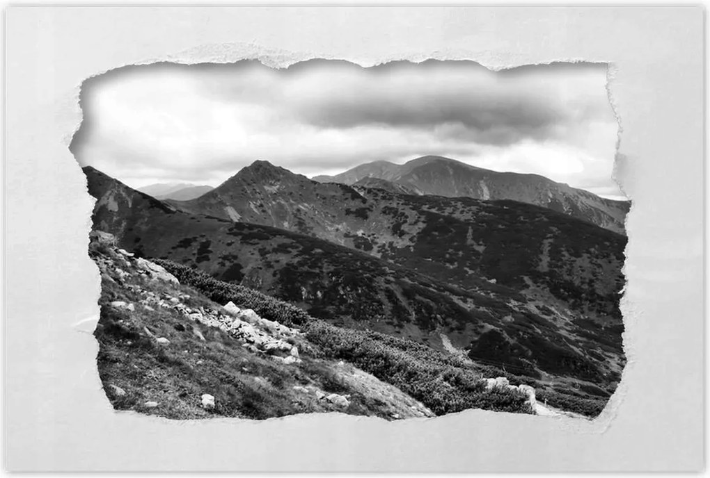 Poszterek 90x60 Tátra Lengyel hegyek Kilátás