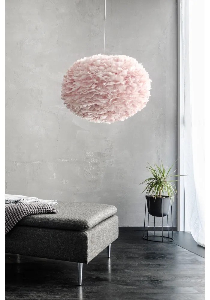 Világos rózsaszín lámpabúra ø 60 cm Eos Large – UMAGE