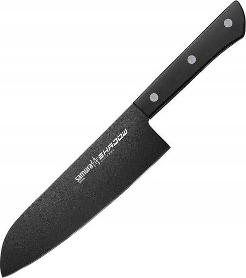 Samura Shadow Santoku kés 17,5cm AUS-8 Abs Precíziós