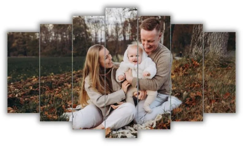 Gario 7 részes vászonkép fotóból Méret: 140 x 80 cm