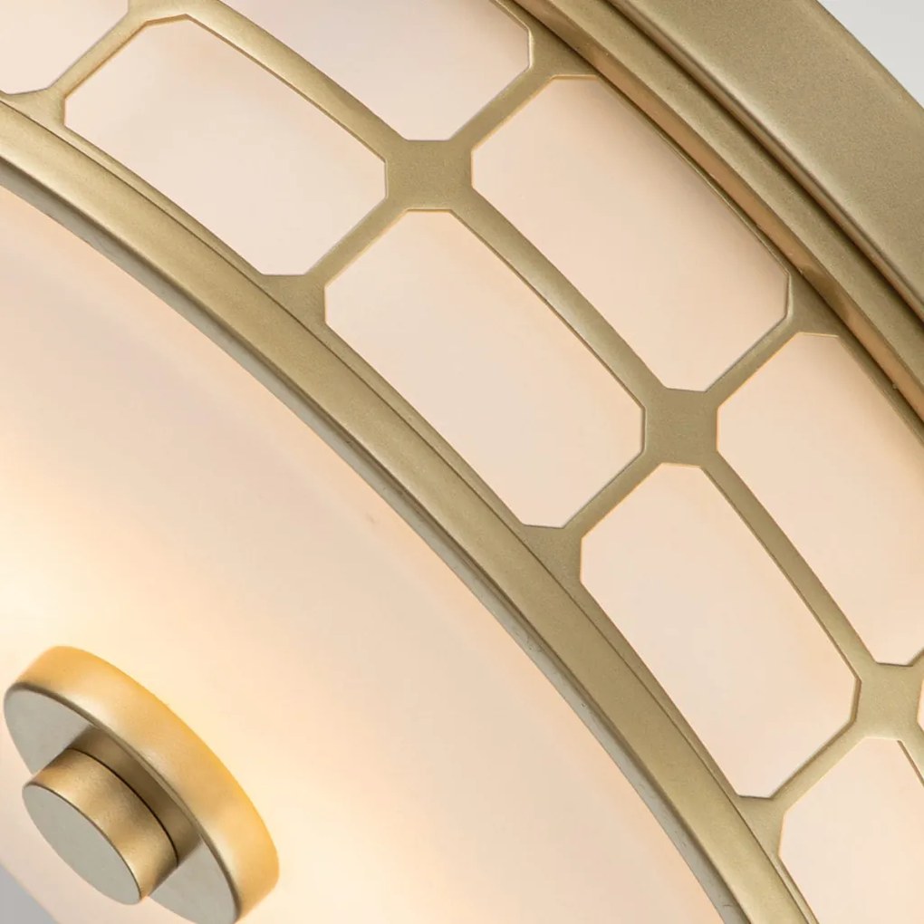 Quoizel Guardian QZ-GUARDIAN-F-PNBR Süllyesztett mennyezeti lámpa 2x60W/E27 IP44
