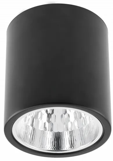 Lámpa Mennyezeti lámpatest DRAGO, max 60W, E27, AC220-240V, 50-60Hz, IP20, 133x148 mm, fekete