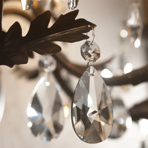 ONLI - Fali lámpa TERESA 5xE14/6W/230V bronz