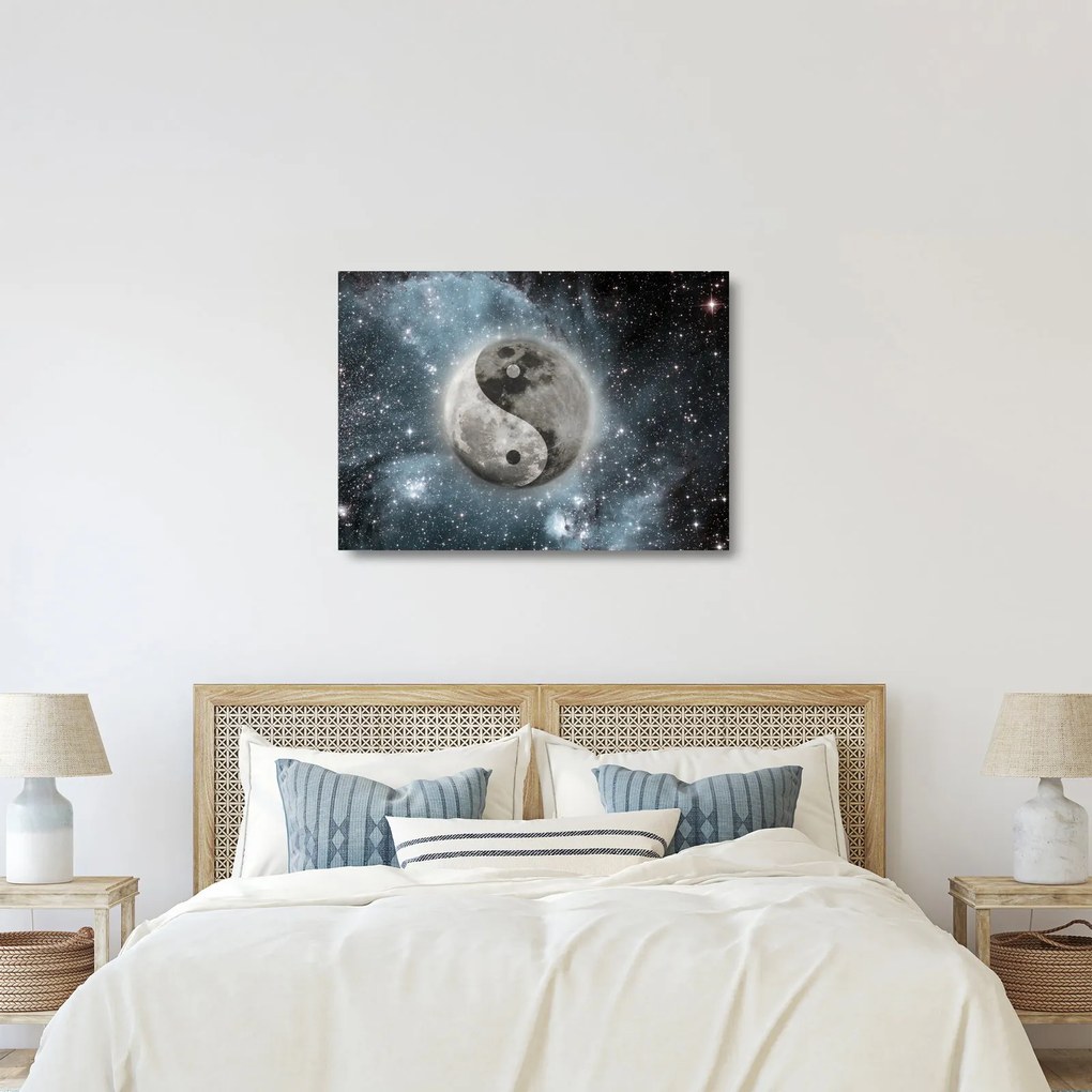 Kép - Kozmikus egyensúly (üvegen) (70x50 cm)
