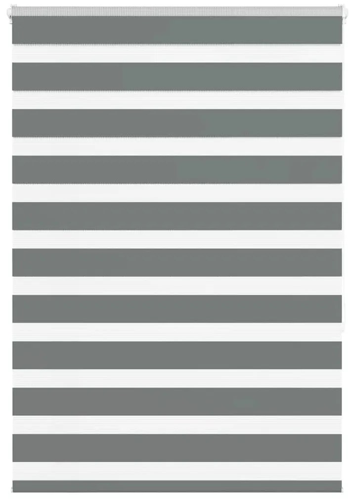zebrafüggönnyel sötét szürke szövetszélesség 95,9 cm poliészter