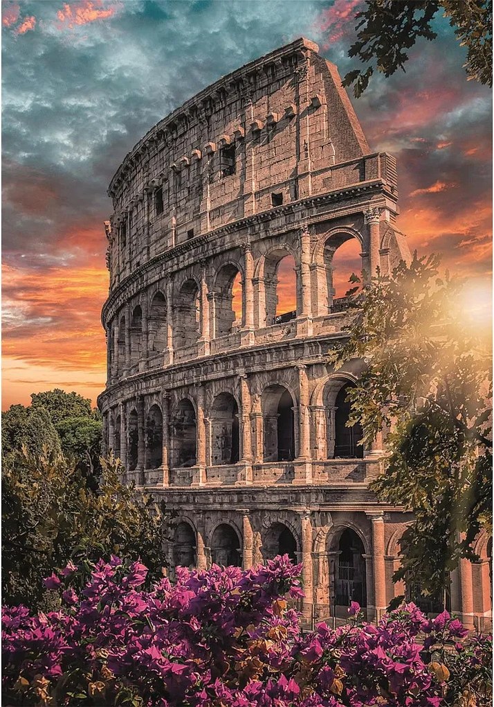 Róma Colosseum 500 db-os Compact puzzle Clementoni