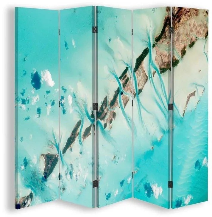 Gario Paraván Kilátás a térbol Méret: 180 x 170 cm, Kivitelezés: Forgó paraván 360°