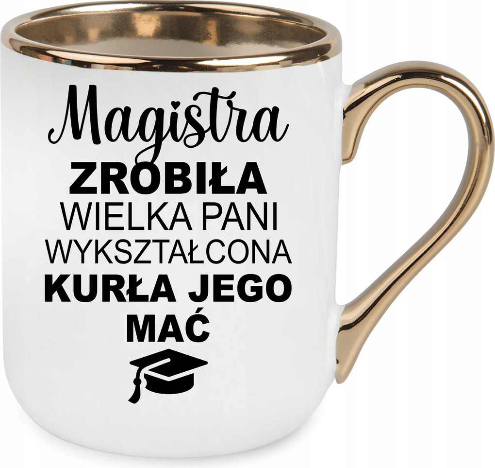 Arany Elegáns Bögre Hölgyeknek Mester ajándék tanárnőnek Karácsony