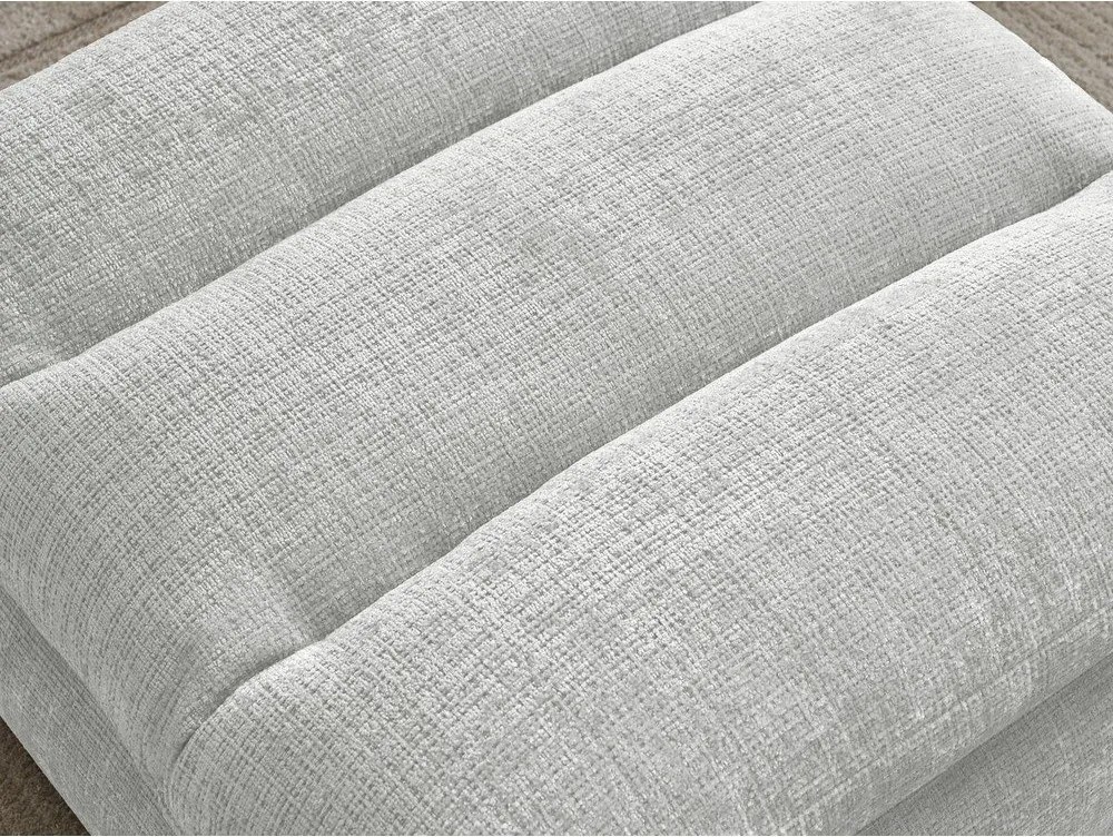 Világosszürke zsenília lábtartó Neil – Bobochic Paris