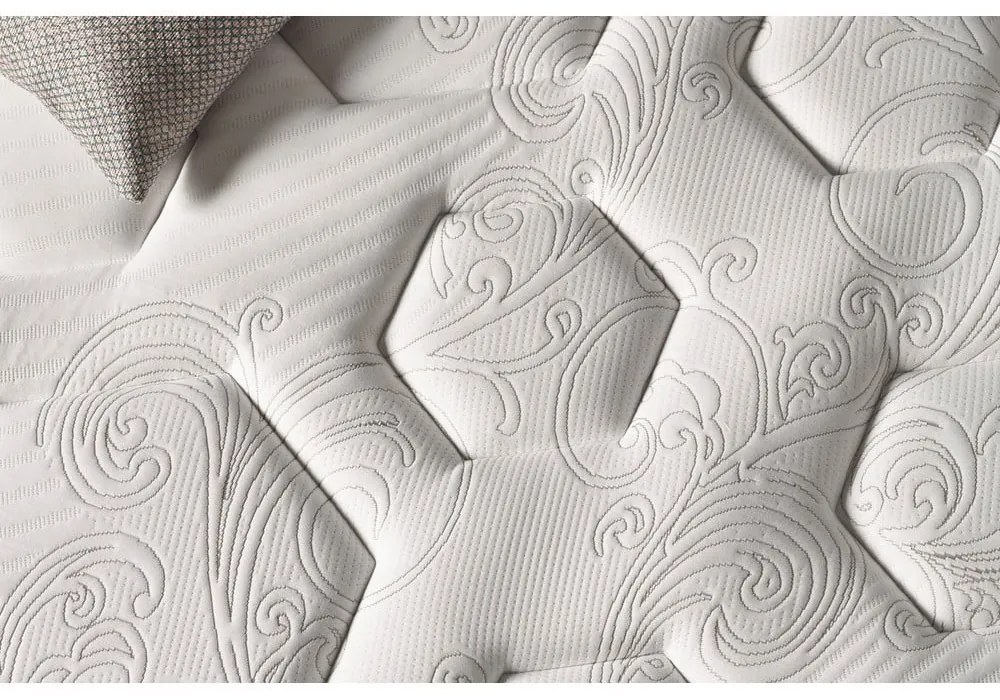 Kemény-közepes keménységű kétoldalas hőszabályozó hab matrac 120x200 cm HEXAFLEX GEL – Moonia