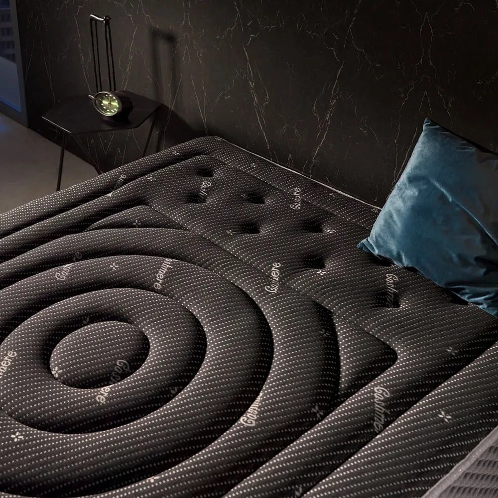 Közepes keménységű-extra kemény kétoldalas hab matrac 80x200 cm Premium Black Multizone – Moonia