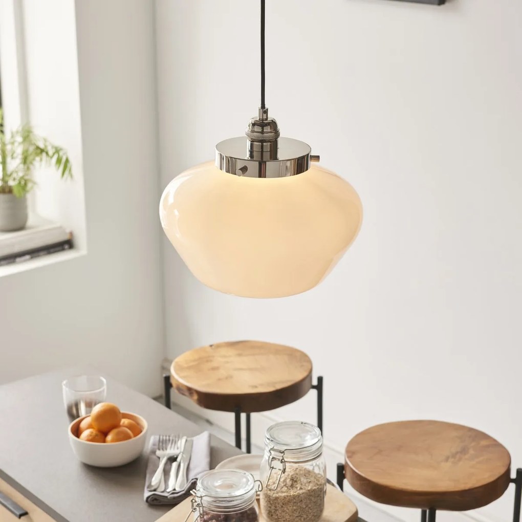 Endon modern függeszték camberley nikkel opál end96174