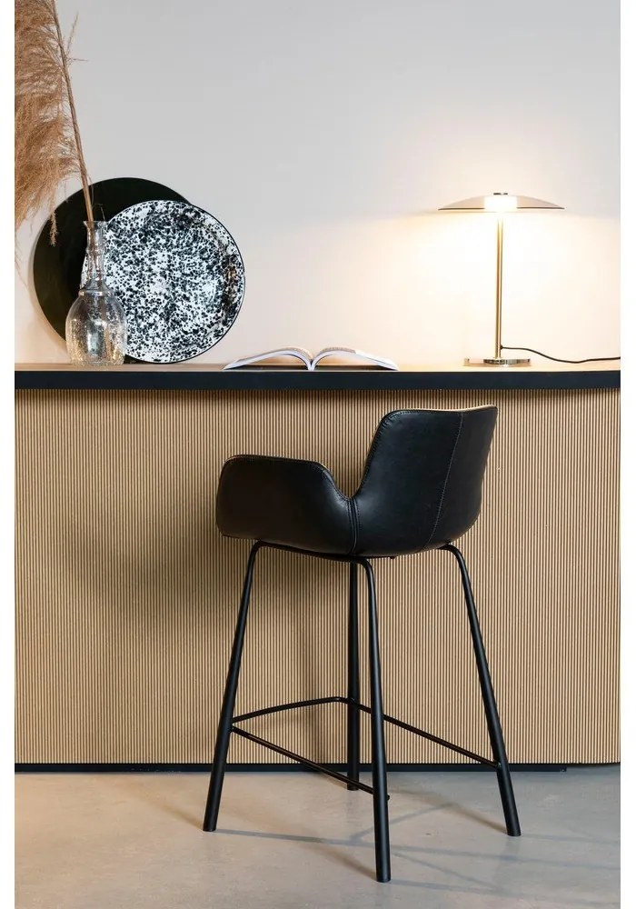 Fekete bárszék szett 2 db-os 91,5 cm Brit – Zuiver