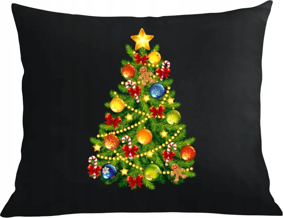 Párna+párnahuzat Karácsonyfa Ajándék