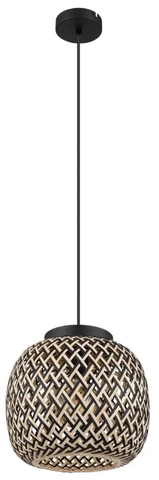 Globo 15766H1 - Csillár zsinóron COLLY 1xE27/15W/230V átm. 30 cm