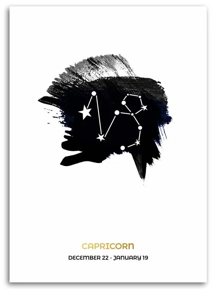 Gario Vászonkép Csillagjegy Bak Méret: 70 x 100 cm